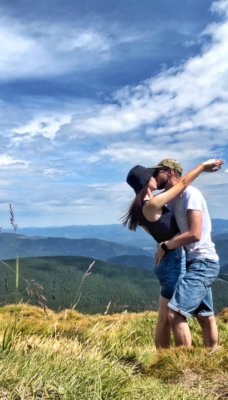 On top of Hoverla
